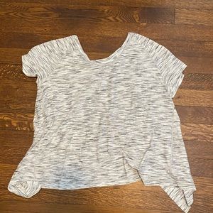 Lululemon Open Back Tee